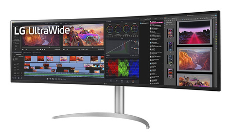 LG 49" 49BQ95C-W UltraWide QHD Curved HDMI DP USB IPS 32:9 s