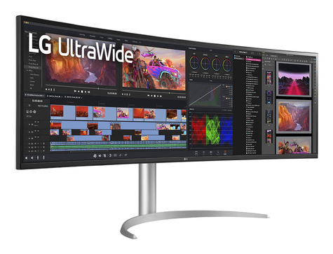 LG 49" 49BQ95C-W UltraWide QHD Curved HDMI DP USB IPS 32:9 s