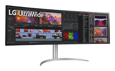LG 49" 49BQ95C-W UltraWide QHD Curved HDMI DP USB IPS 32:9 s