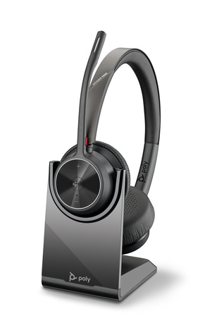 Poly Voyager 4320-M Teams - Bluetooth Headset - USB-A Dongle - Stand