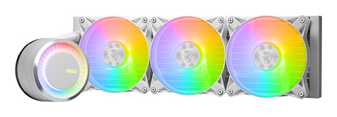 MSI MAG CORELIQUID E360 WHITE koelsysteem voor computers Moederbord, Processor Kit voor vloeistofkoeling 12 cm Wit