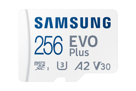 Samsung SD MicroSD Card 256GB Samsung SDXC EVO Plus (2024)(CL10) retail