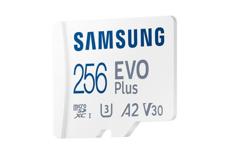 Samsung SD MicroSD Card 256GB Samsung SDXC EVO Plus (2024)(CL10) retail