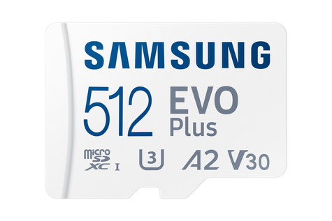 Samsung SD MicroSD Card 512GB Samsung SDXC EVO Plus (2024)(CL10) retail