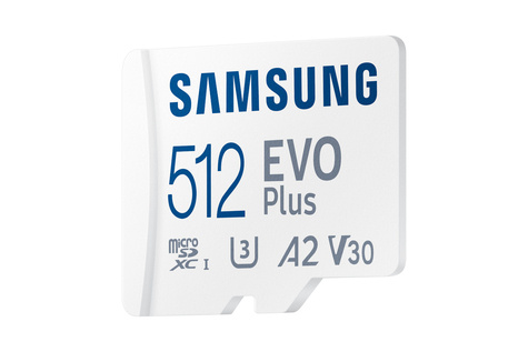 Samsung SD MicroSD Card 512GB Samsung SDXC EVO Plus (2024)(CL10) retail