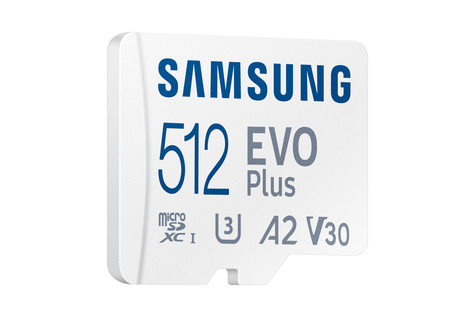 Samsung SD MicroSD Card 512GB Samsung SDXC EVO Plus (2024)(CL10) retail