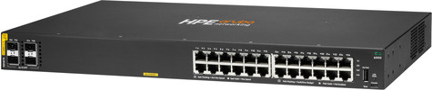 HPE Aruba Networking CX 6000 24p 10M/100M/1G Class4 PoE 4p SFP 1G 370W Switch EU