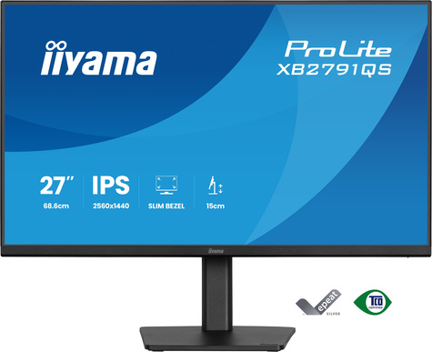 Iiyama Iiyama 27" QHD 120Hz+ergonomia