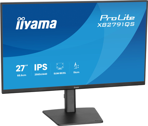 Iiyama 27" QHD 120Hz+ergonomia