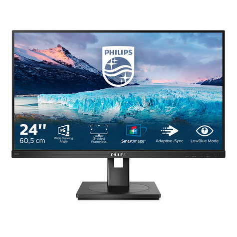 Philips LED-Display S-line 242S1AE - 61 cm (24") - 1920 x 1080 Full HD