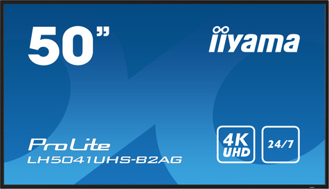 Iiyama ProLite LH5041UHS-B2AG - 50" Flatscreen
