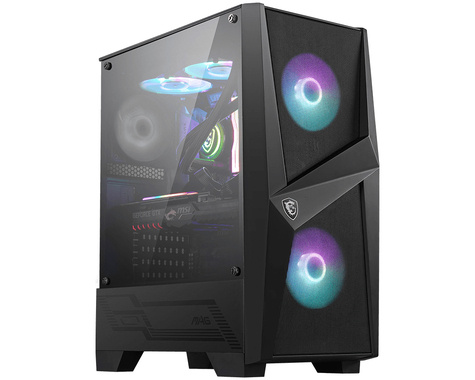 MSI GEH Midi MAG Forge 100R   (B/Tempered Glas/RGB Fan)