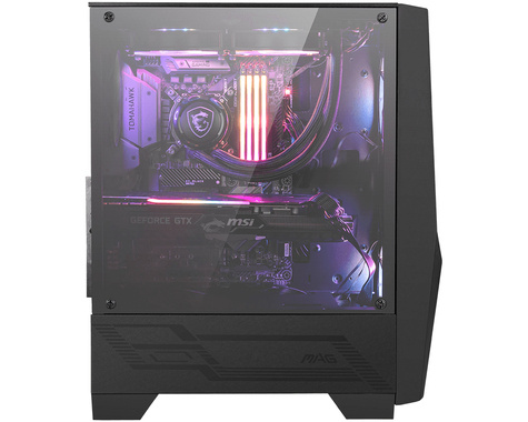 MSI GEH Midi MAG Forge 100R   (B/Tempered Glas/RGB Fan)
