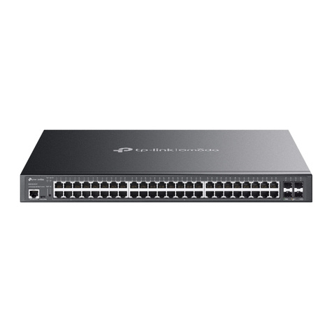 TP-Link SG3452XMPP Omada 48-Port Gigabit and 4-Port 10GE
