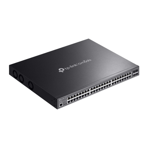 TP-Link SG3452XMPP Omada 48-Port Gigabit and 4-Port 10GE