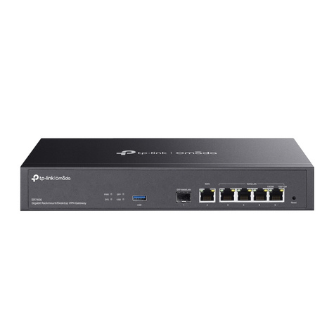 TP-Link ER7406 Omada 5 poorts Gigabit Multi-WAN