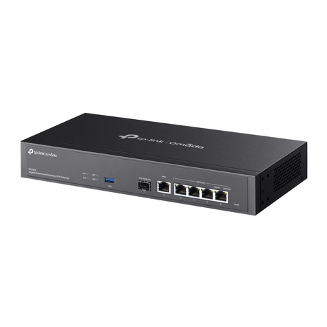 TP-Link ER7406 Omada 5 poorts Gigabit Multi-WAN