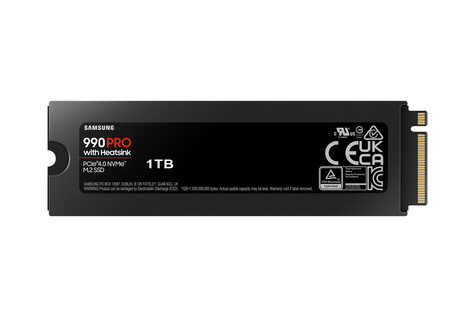 Samsung M.2 1TB Samsung 990 PRO Heatsink NVMe PCIe 4.0 x 4 retail