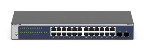 Netgear 24PT GE Smart Switch (GS724T)