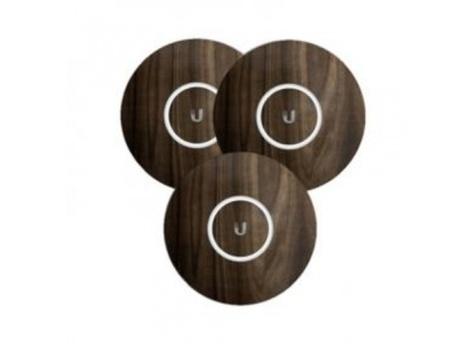 Ubiquiti Ubiquiti nanoHD cover - Wood (3-pack) (tweedekans)