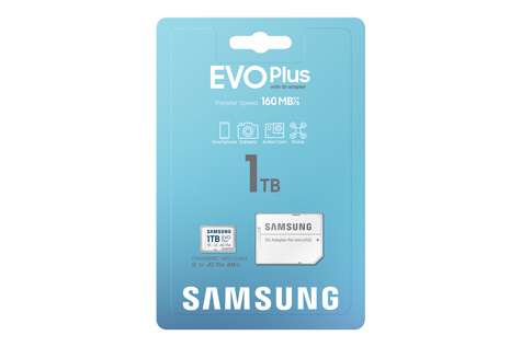 Samsung SD MicroSD Card   1TB Samsung SDXC EVO Plus (2024) retail