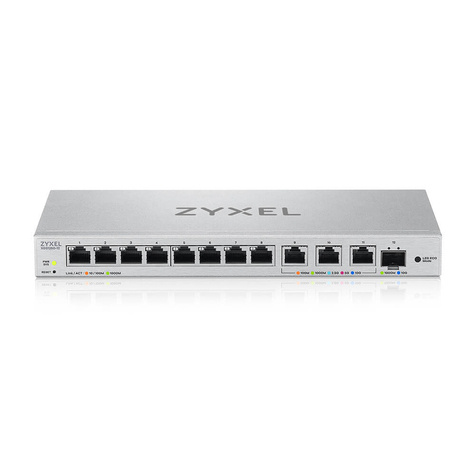 ZyXel XGS1250-12 - 12-Port Smart Managed MultiGig Switch
