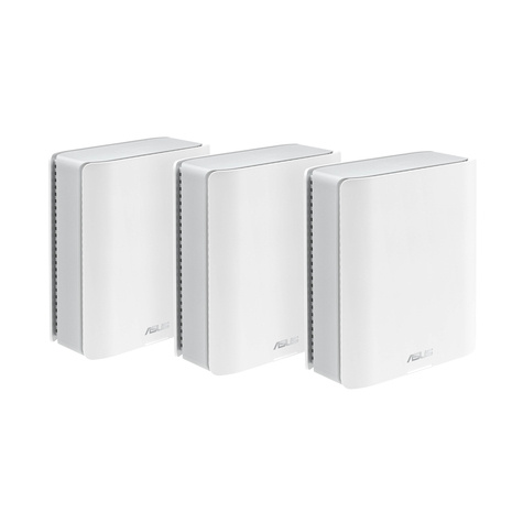 Asus Router Asus WiFi 7 AiMesh ZenWiFi BT10 3er Weiß