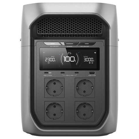 EcoFlow Delta 3 MAX PLUS - Portable Powerstation