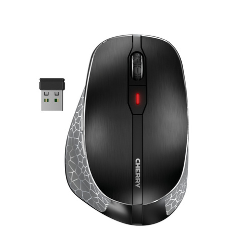 Cherry Cherry MW 8C ERGO muis Rechtshandig RF-draadloos + Bluetooth Optisch 3000 DPI