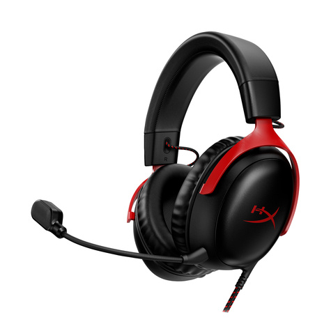 HP HyperX Cloud III BLK/RED GAM HEADSET