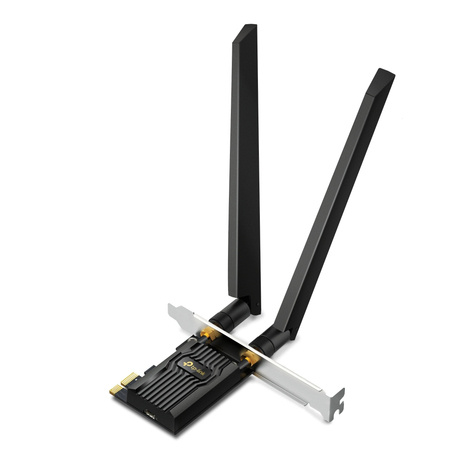 TP-Link AXE5400 Tri-Band Wi-Fi 6E Bluetooth PCIExpress Adapter