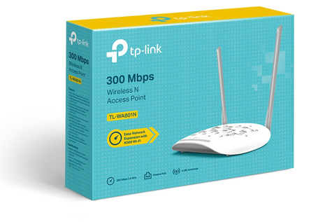 TP-Link TL-WA801N AccessPoint N300 / PoE / 2.4 GHz