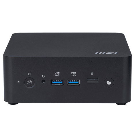 MSI Cubi NUC AI+ 2MG-001EU Copilot+ PC Intel Core Ultra 7 258V 32 GB LPDDR5x-SDRAM 1 TB SSD Windows 11 Pro Mini PC Zwart