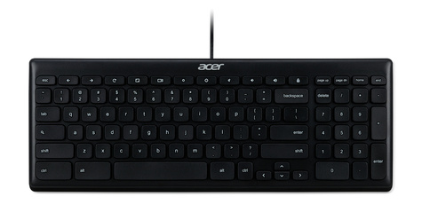 Acer KB OPTION AKB910 CHROME OS KB BLACK 1.8M - US INT - BROWN BOX