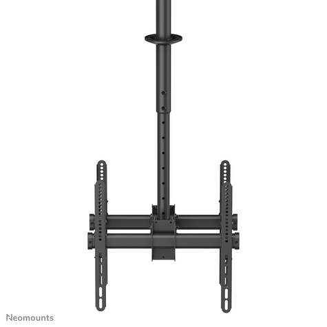 Neomounts NM-C440DBLACK Dual monitor/TV-beugel plafond 32-60" - h 56-91 cm