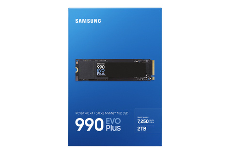 Samsung SSD 2TB  M.2  PCI-E   NVMe Gen4 990 EVO Plus retail