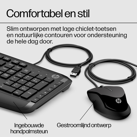 HP Pavilion Keyboard and Mouse 200 EURO QWERTY