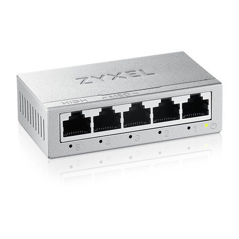 ZyXel GS-105B V5 5-Port Desktop Gigabit Ethernet Switch