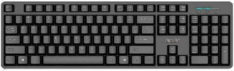 Acer USB Wired Keyboard-US int. Qwerty