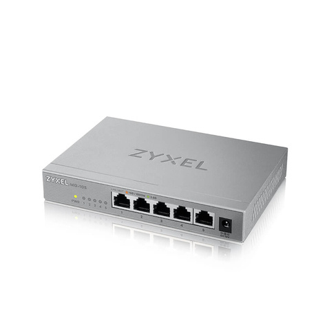 ZyXel XMG-105 5 Ports 10/2,5G MultiGig Switch unmanaged