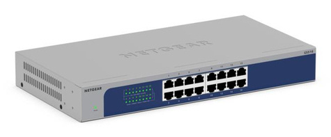 Netgear 16PT GIGABIT UNMANEGED SWITCH (GS516)