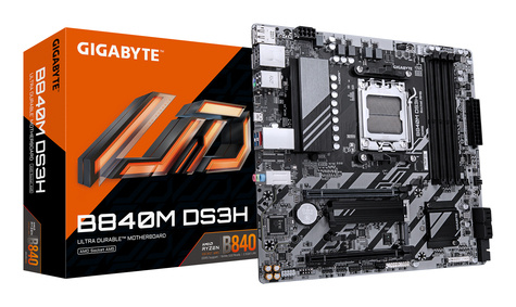 Gigabyte B840M DS3H (B840,AM5,mATX,DDR5)
