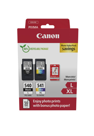 Canon Canon (M) PG-540L/CL-541XL ValuePack 26,0ml (Origineel)