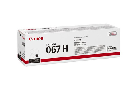 Canon 067 H - High Capacity - black - original - toner cartridge