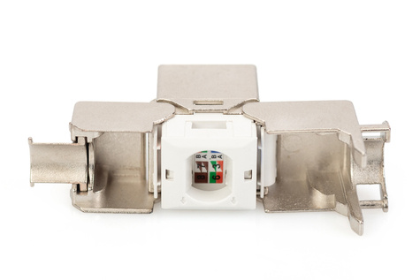 DIGITUS Keystone Jack Cat6A/RJ45->LSA afgeschermd 500MHz 4st