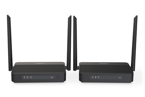 DIGITUS Draadloze HDMI Extender KVM Set tot 100m 4K/60Hz
