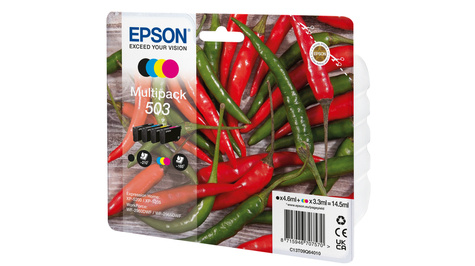 Epson Patrone Epson 503 4er-Pack black + color               T09Q6