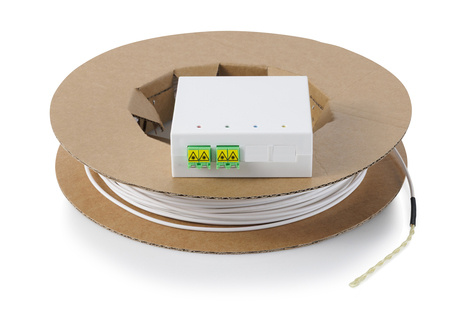 DIGITUS Fttx - Installatiekit, SM G657A2, 30 m LSZH CPR B2ca, één uiteinde 4F LC/APC, één uiteinde leeg
