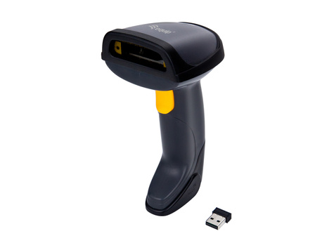 EQUIP Wireless 1D Laser Barcode Scanner with Stand