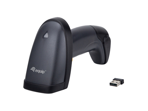 EQUIP Wireless 2D Dual Mode 2.4GHz + Bluetooth Barcode Scanner with Stand